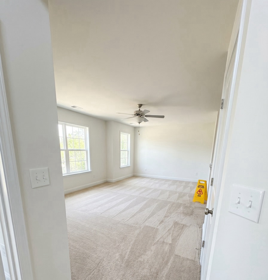 Freshly cleaned empty room